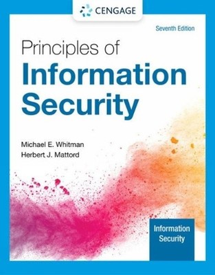Principles of Information Security 7th Edition by Herbert Mattord (English) Pape