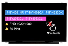 17.3" Screen Replacement for HP LCD Non-Touch Display Panel FHD 1920 1080, 60 Hz