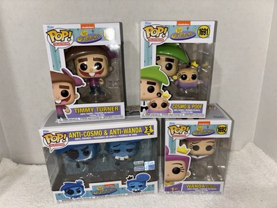 Lot Funko Pops Fairly Odd Parents Anti Cosmo Wanda Timmy Limited 1691 1690 1692