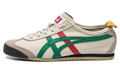 Onitsuka Tiger Mexico 66 Birch Green Red Yellow DL408-1684 | eBay