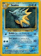 Seadra 48/111 Neo Genesis Rare LP LP Pokemon TCG