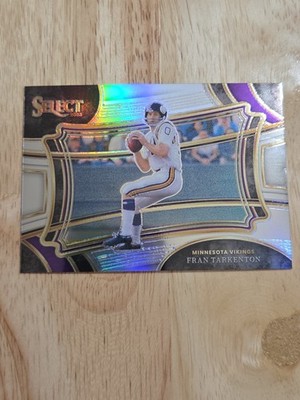 2023 Select FRAN TARKENTON Silver Prizm Field Level #363 Vikings SP Read