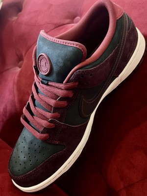 Size 12M - Nike SB Dunk Low Pro QS - Mahogany/Dark Beetroot - FZ1289-200