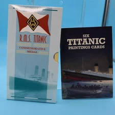 THE ROYAL MINT R.M.S TITANIC COM+ Six Titanic Paintings Cards (Dover Postcards)