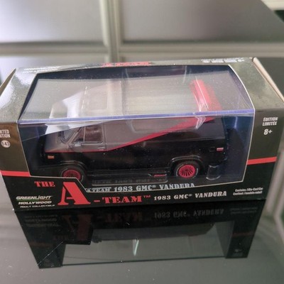 A-Team 1983 GMC Vandura Mini Car 1/43 Series Model with Characters