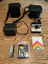 Vintage Polaroid Instant Camera Lot Untested