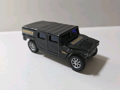 Maisto Commando Hum-V Hummer Diecast SUV Black Made in China