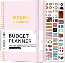 Budget Planner - Monthly Budget Book Undated with Expense  Bill Tracker - Undat
