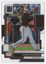 2022 DONRUSS CLEARLY BASEBALL Manny Machado San Diego Padres #34 R6