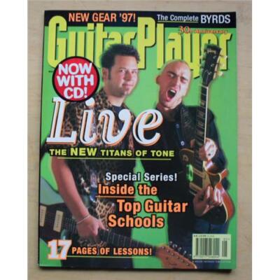LIVE GUITAR PLAYER MAGAZIN MAI 1997 LIVE COVER MIT FEATURE IN USA