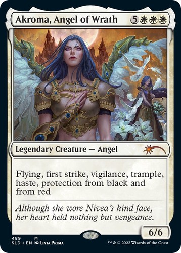MTG Arden Angel *FOIL* Secret Lair Angels Commander Deck 1344 NM