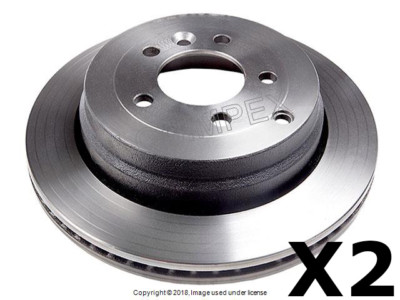 LAND ROVER LR3 2005-2007 Brake Disc REAR LEFT AND RIGHT FREMAX PAINTED +WARRANTY