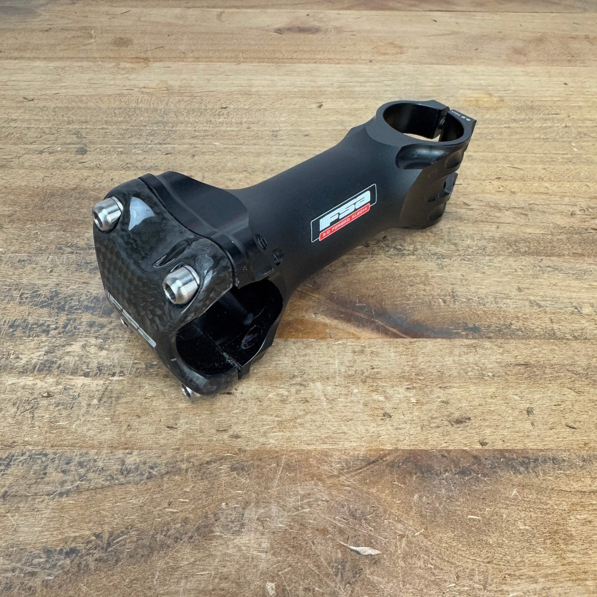 Tige De Vélo FSA OS115 Alliage - 31,8 X 100 Mm, ±6°, Carbone, 135g, Occasion