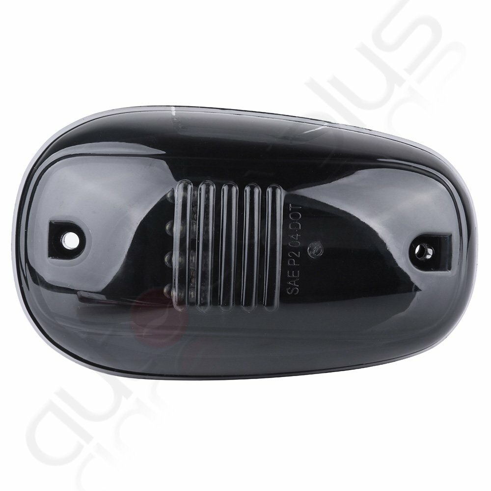 5× Smoke car Cab Roof Marker Light Yellow For 20032018 Dodge Ram 2500