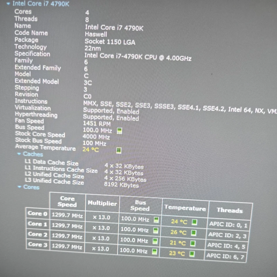 Gigabyte GA97-D3H Mobo Bundle, I7 4790k CPU, 32Gb Ram  Lga1150 - Image 3 of 4