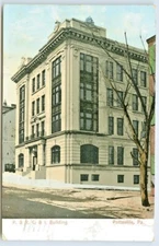 Pottsville PA The P. & R. C & I Building 1910