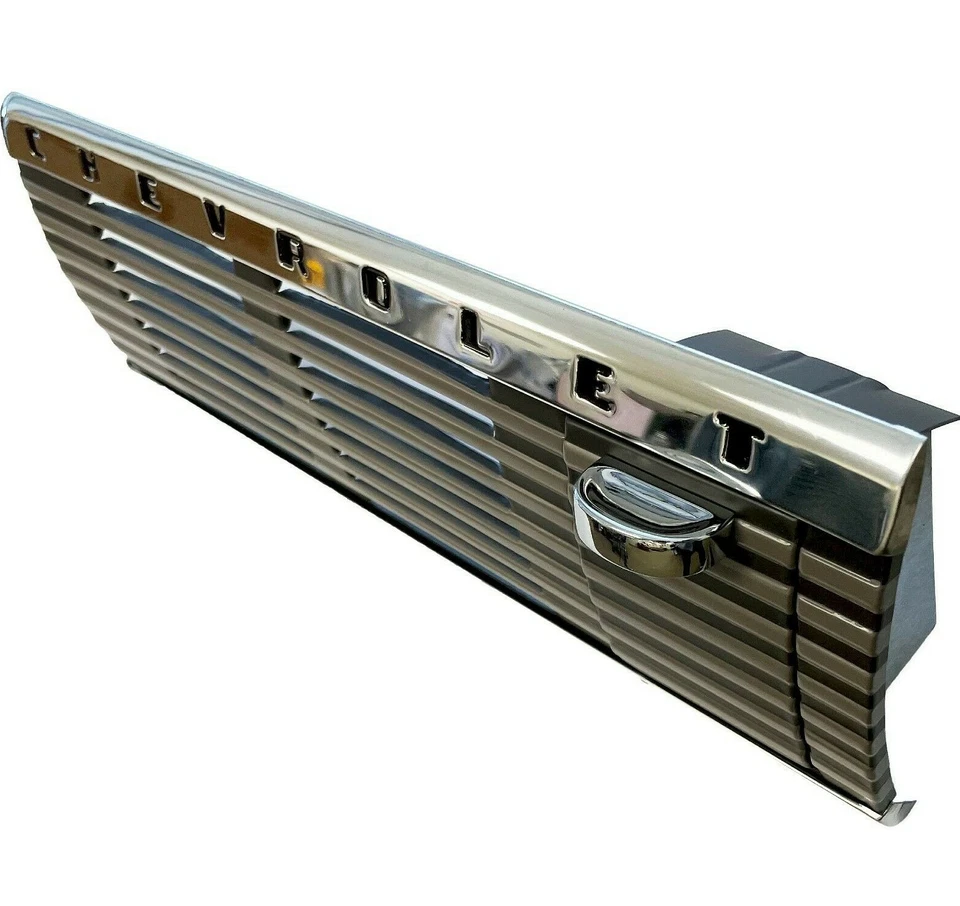 1947~1953 Chevy Pickup Truck Dash Speaker Grille w/Ash Tray CHEVROLET Letters Foto 3 de 4