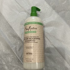 Shea Moisture 100% Virgin Coconut Oil Moisture Boosting Shampoo 34oz New 0.74 per gallon