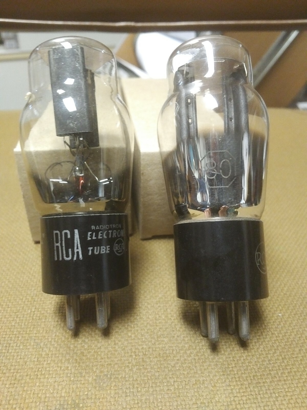 Vintage RCA Type 80 Tube Tested and Guaranteed eBay