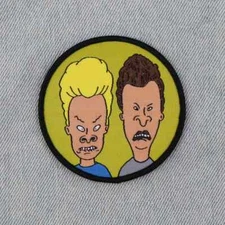 Beavis and Butthead Patch Iron On/Sew On Embroidered Backpack Jackets Animation