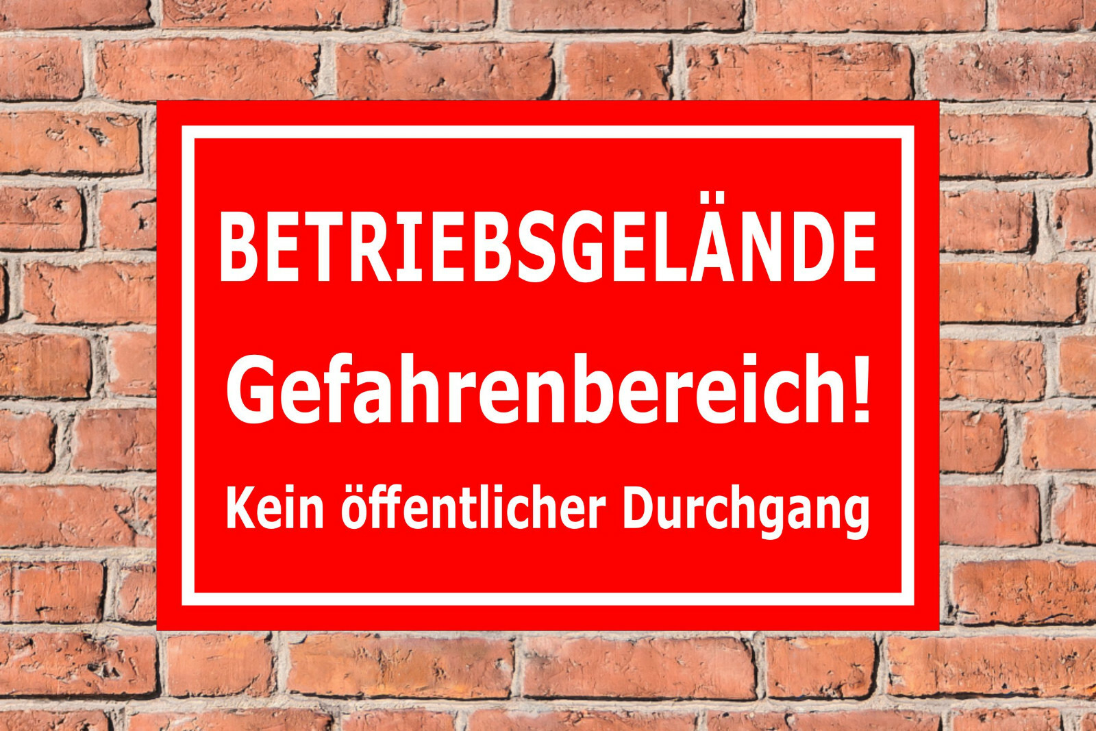 Privatgrundstück Schild Privatgrundstück Kein öffentlicher Zugang Oder Vorfahrt Correx Onpoint Print Schild