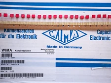 25Pcs MKS2 0,068µF WIMA 0.068uF 100V Metallized Polyester Capacitor 20% PCM 5mm