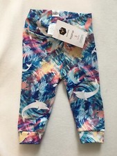 New Smart Bottoms - Sunset Surf Small Leggings 0-6 Month