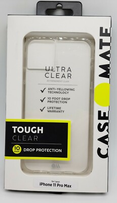 Case-Mate Tough Series Case for Apple iPhone 11 Pro Max Smart phones - Clear $29