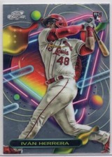 Ivan Herrera 2023 Topps Cosmic Chrome Baseball Base