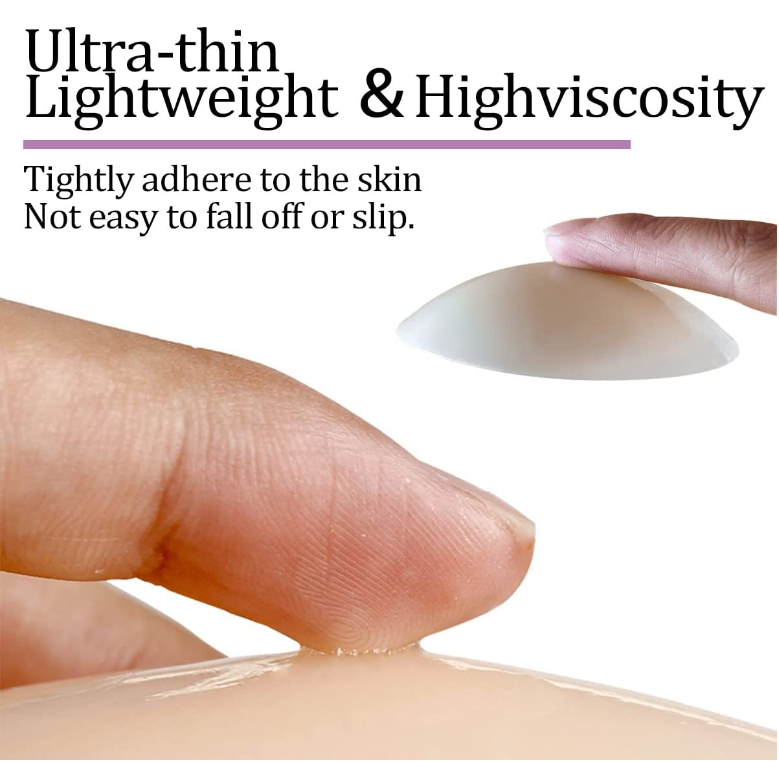 Go Braless Seamless Cake Cover, Cakes Nipple Cover, Reusable Nipple