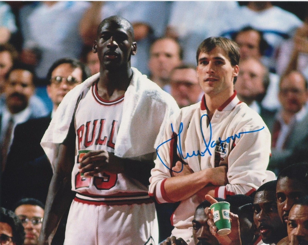洋楽 john herald/original US PRESSING promo John Paxson Chicago Bulls 1985-94 Color 8x10 B | eBay