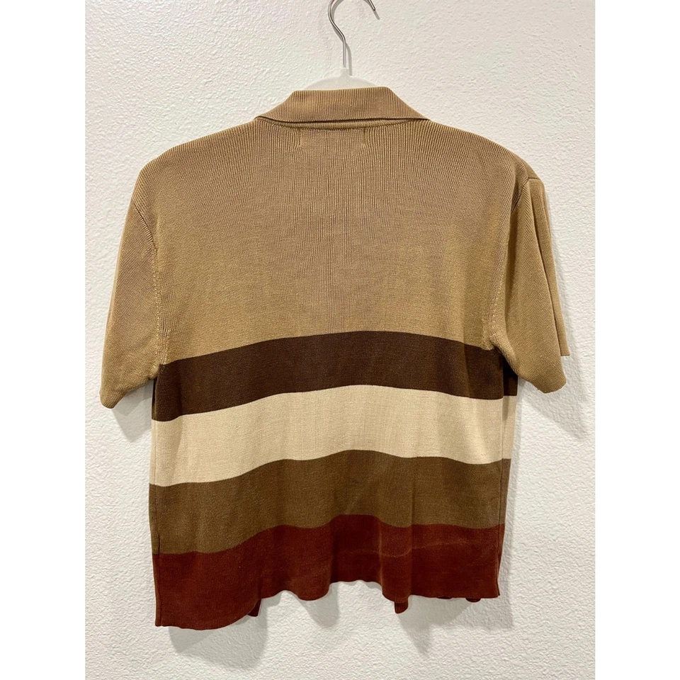 Vintage Jones New York 100% Seda Suéter Cárdigan Manga Corta Botón Abajo  Foto 4 de 4