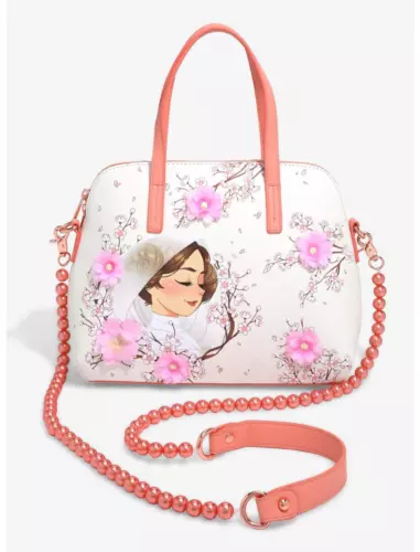 Loungefly Star Wars Princess Leia Floral Satchel/Crossbody Bag - New, With Tags