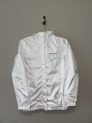 ☆NERDY☆ Women's Sleeve Shirring Windbreaker White s-l400.jpg
