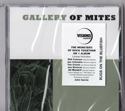 CD - GALLERY OF MITES - BUGS ON THE BLUEFISH  '' NEU in OVP VERSCHWEISST #E53#