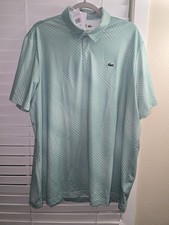 NEW LaCoste Sport Mens XXL Green POLO SHIRT - NWT Tagless