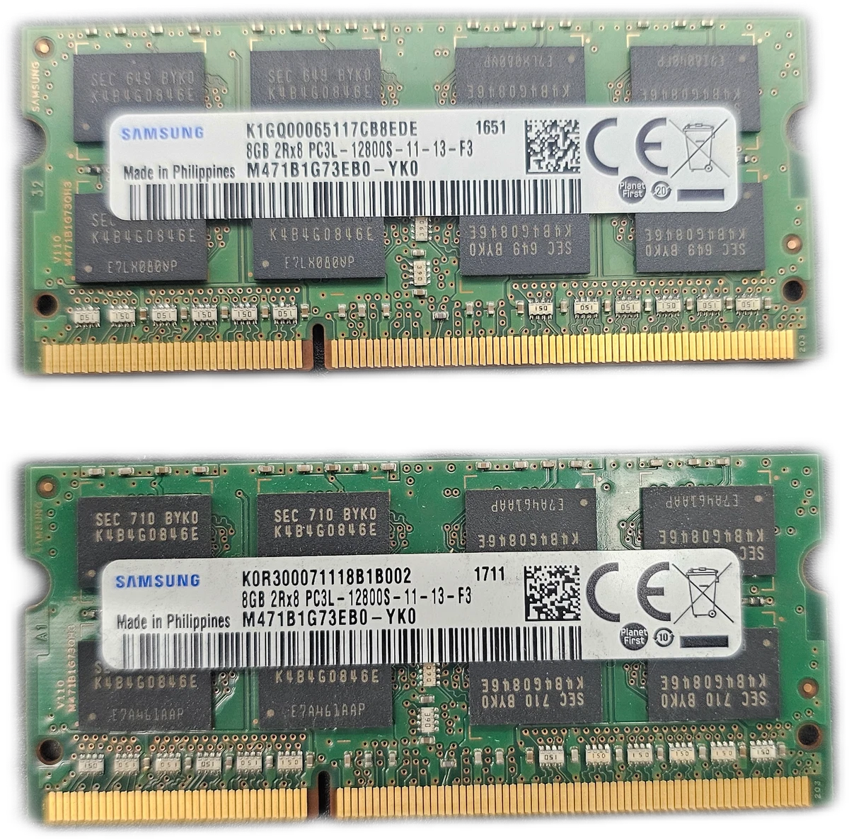 Las mejores ofertas en Samsung SO-DIMM 8 GB de memoria de la