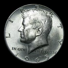 1965 Kennedy Half Dollar 40% Silver Coin --- Gem Coin --- #KK249