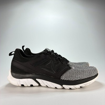 Reebok ZStrike Run SE Black White Lace Up Running Shoes AR0319 Women's Size 8.5