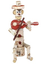 Holzfigur für den Garten aus Birke SKRZYPEK 55 cm, Gartendekoration