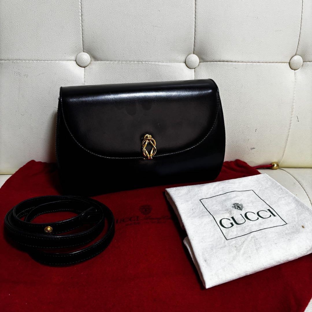 Vintage Gucci 3-Way Shoulder Bag – Timeless Luxury & Style