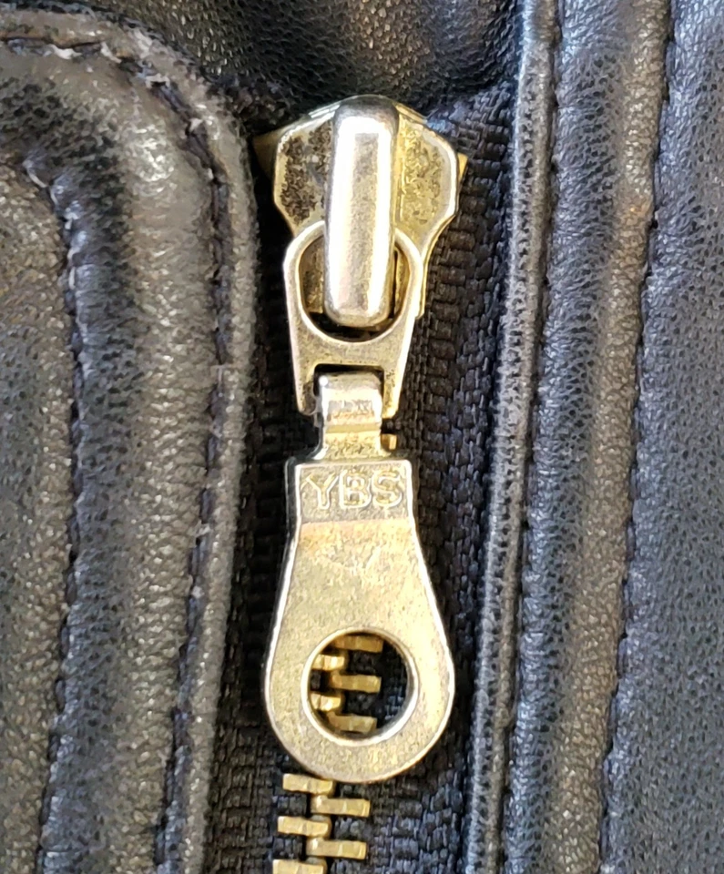 Chaqueta de cuero vintage Valerie Stevens para mujer 6 negro cordero abrigo cinturón moto años 90 Foto 3 de 4