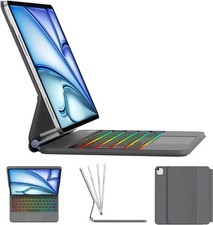 Magic Keyboard Case iPad Pro 11" Air 11 - M3 2025 M2 2024 Air 5th 4th Gen Cover