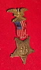CIVIL WAR GAR VETERANS' MEMBERSHIP BADGE & RIBBON