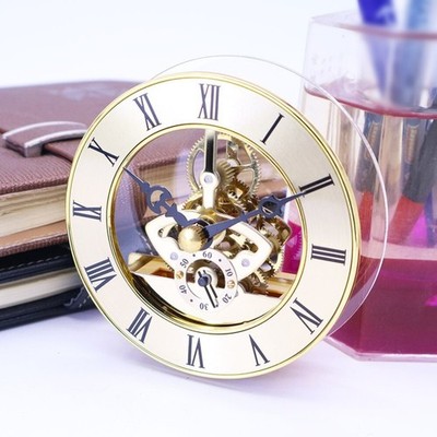 DIY Skeleton Clock Insert Roman Numbers  Diameter Quartz Movement 86mm