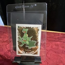 Pokémon Sceptile #254 2022 Sticker Album Prisma Sticker Non-Sport Trading Card