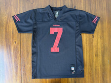 Colin Kaepernick San Francisco 49ers Black NFL Apparel Jersey Youth Medium