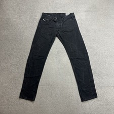 DIESEL Herren Jeans Hose VIKER-R-BOX W31 L34 Regular Straight 32119 Schwarz