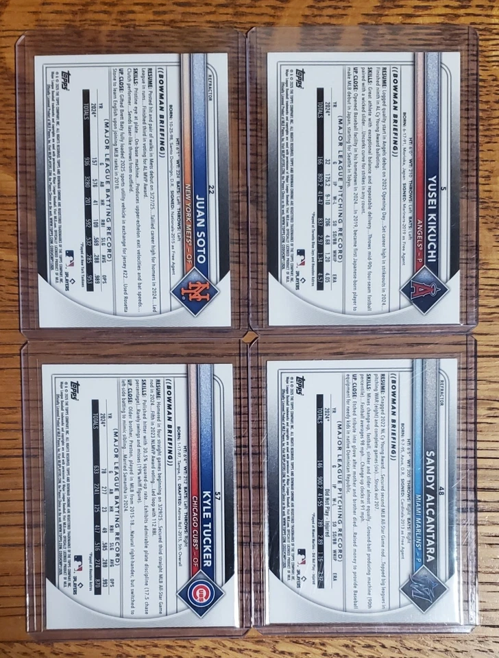 2025 Bowman Chrome - Geometric Refractor & Refractor /499 Card Lot - Image 2 of 4