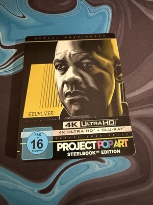 The Equalizer 2014 (Limited Project PopArt Steelbook Edition) 4K UHD + Blu-ray